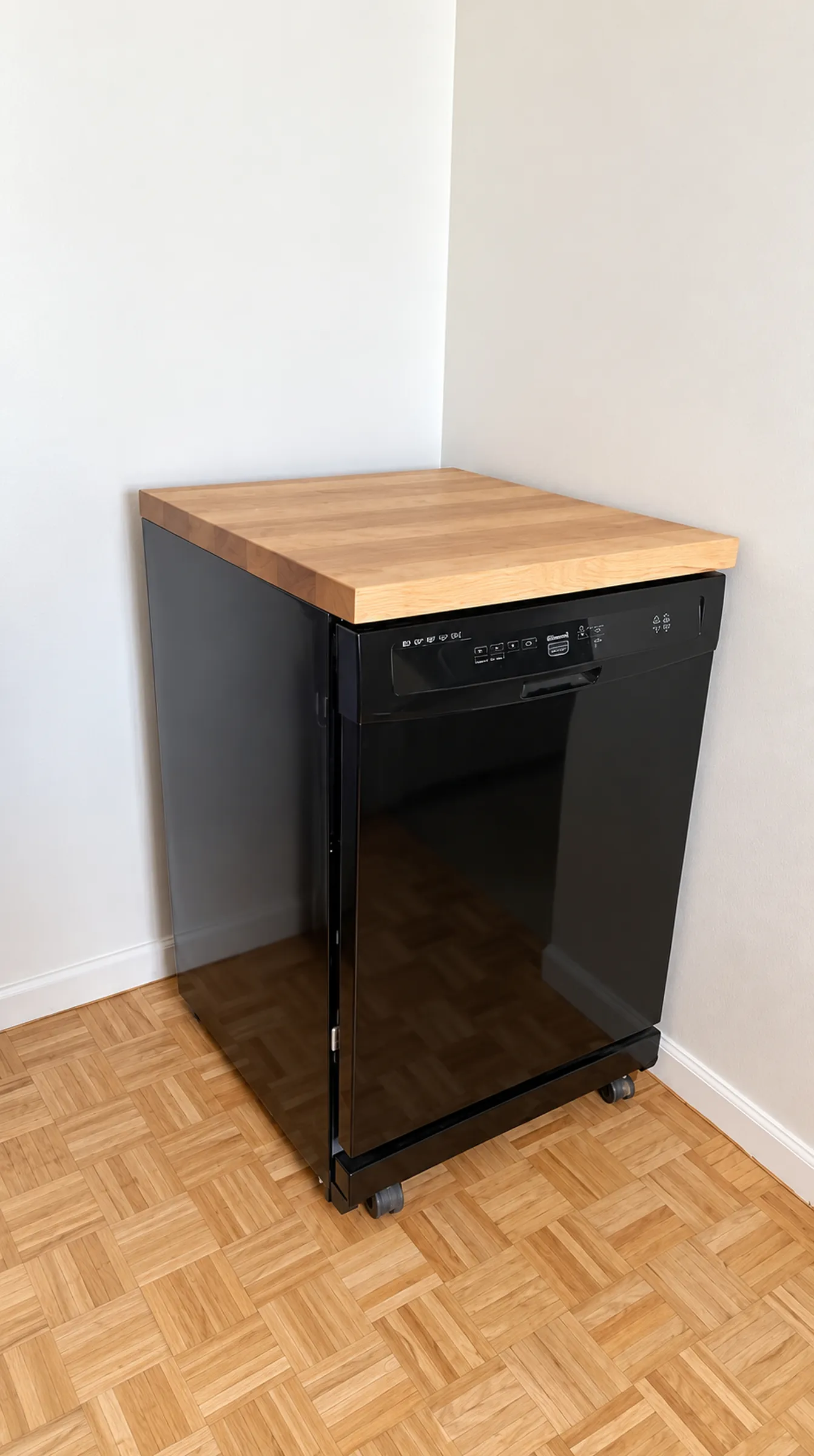 Dessus de comptoir en bois massif taillé sur mesure, fait main à Sainte-Julie